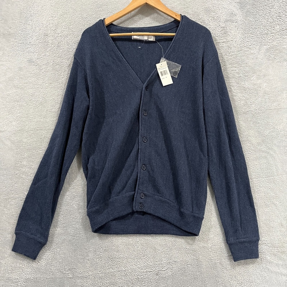 Vintage Classics by Palmland Cardigan Mens M Sweater Academia‎ Grandpa USA Made